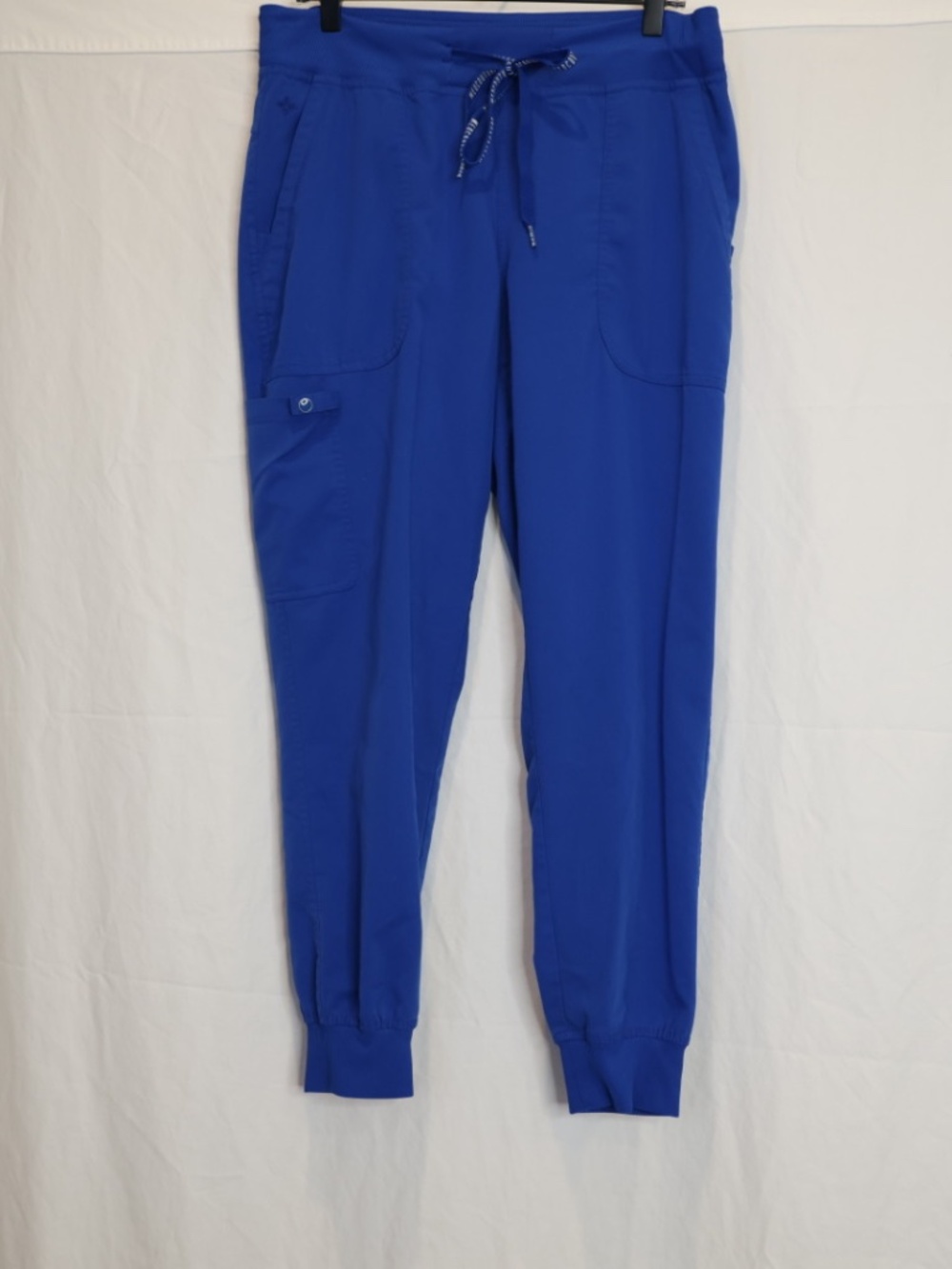 Med Couture Touch Royal Blue Jogger Scrub Pants Medium